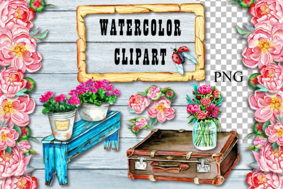 Unleashing Creativity with Watercolor Vintage Clipart